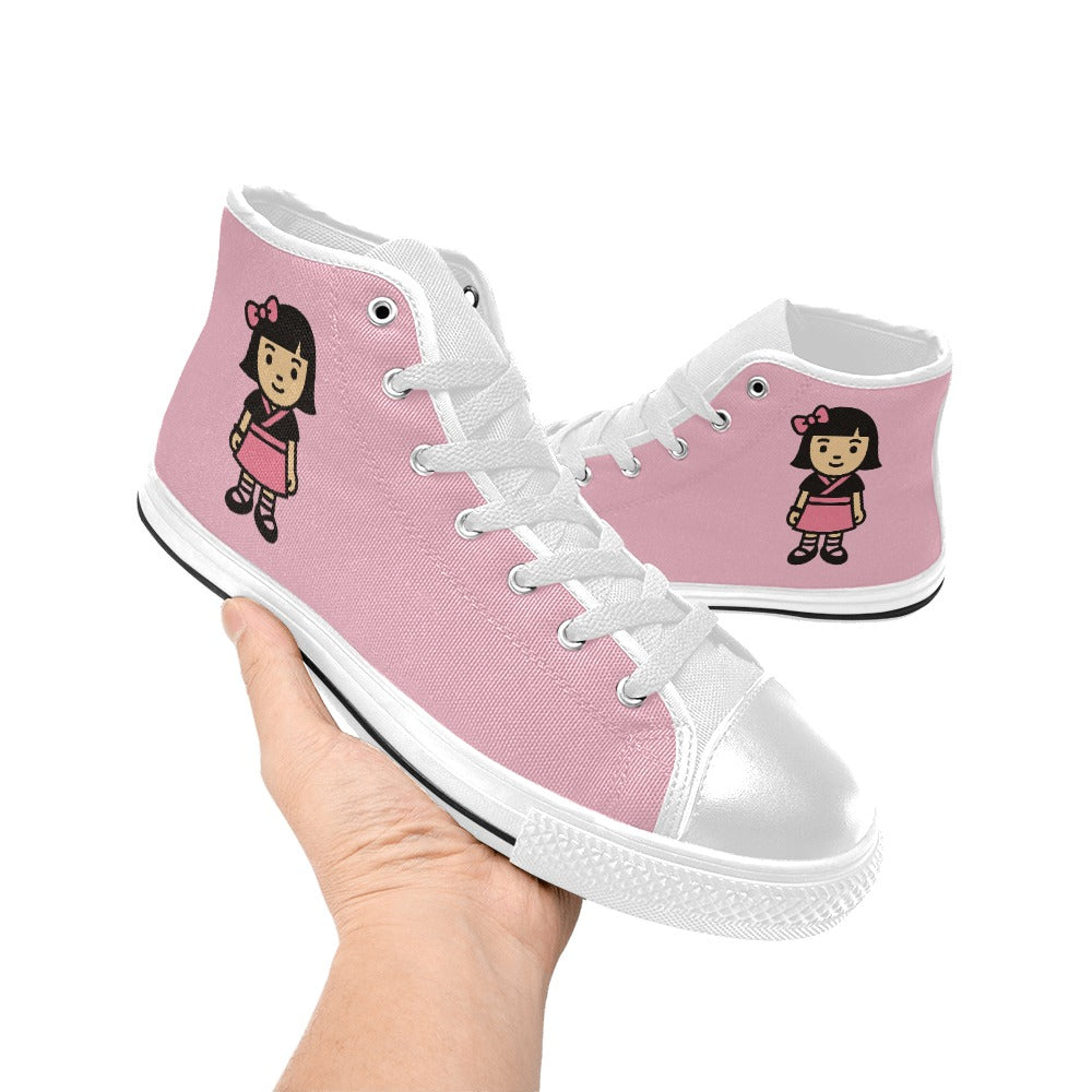 Harajuku Schoolgirl High Top Canvas Women's Shoes