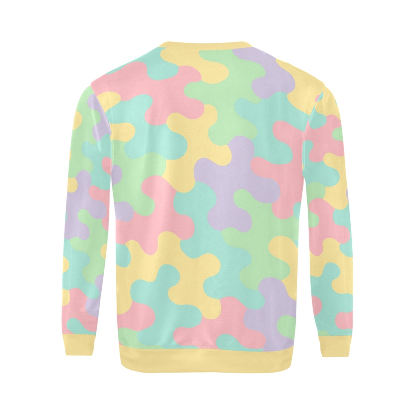 Harajuku Pastel Rainbow Camo Sweatshirt