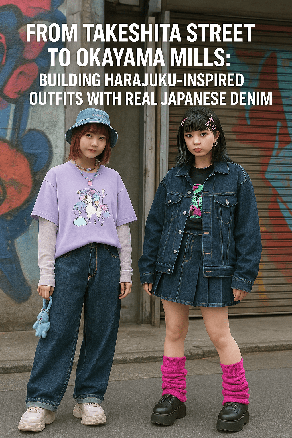 Building Harajuku-Inspired Outfits with Real Japanese Denim