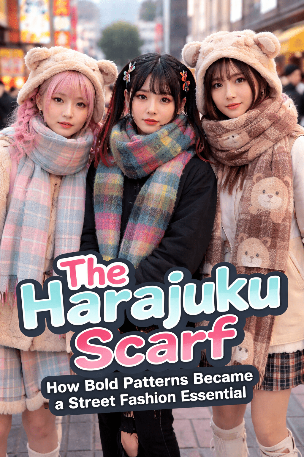 The Harajuku Scarf: How Bold Patterns Became a Street Fashion Essential