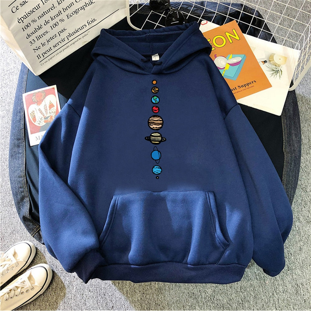 Playful Planets Universe Pullover Hoodie