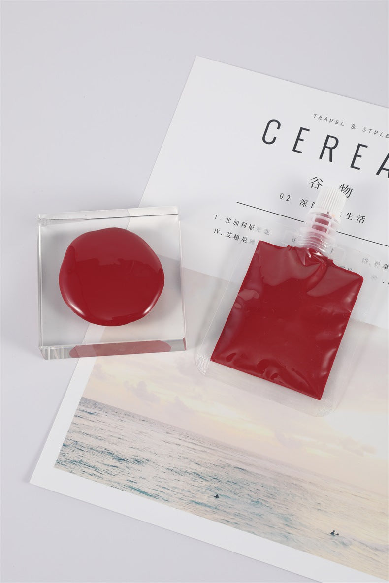 Harajuku-Style Lip Color Paste - 30g Moisturizing Gloss