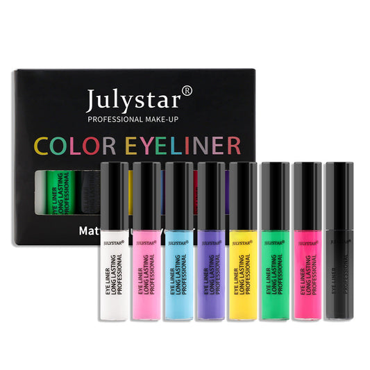 Harajuku Colorful Stain-Free Liquid Eyeliner Set
