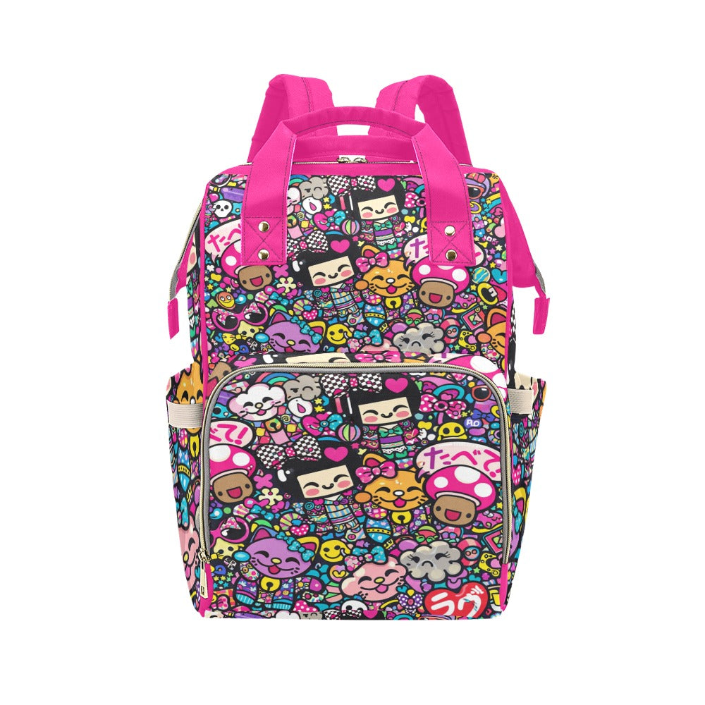 Harajuku Pop Parade Multi-Function Backpack