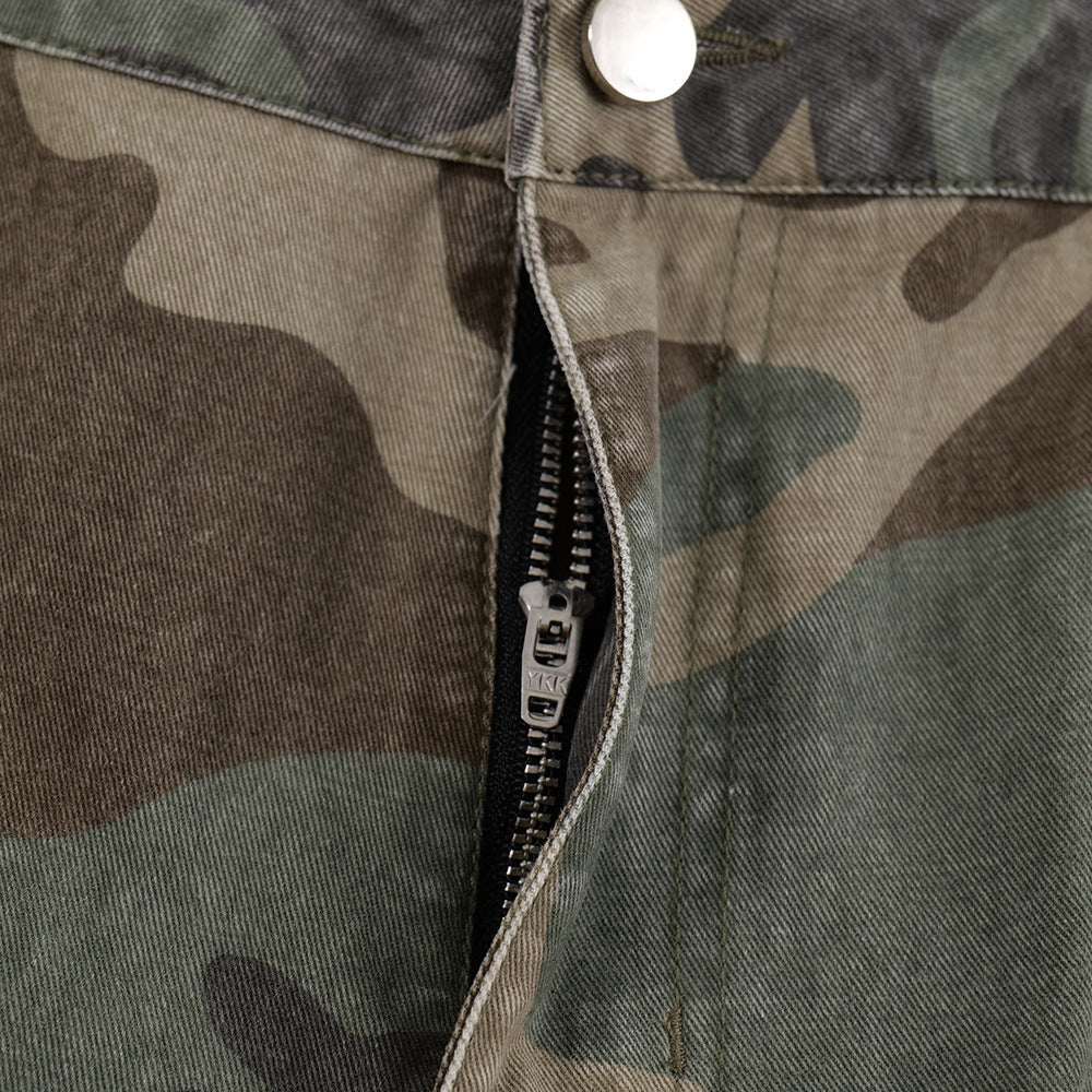Harajuku Punk Camouflage Pants for Men