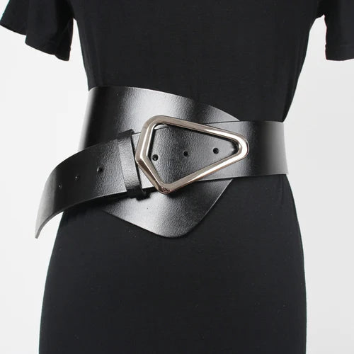Harajuku Style Irregular Spring Suede Waist Belt