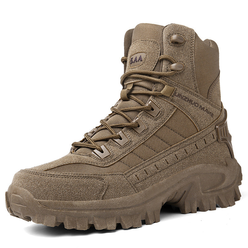 Military Boots - Russian Tactical Combat Boots, Wear-Resistant Training Footwear for Outdoor Hiking and Mountaineering