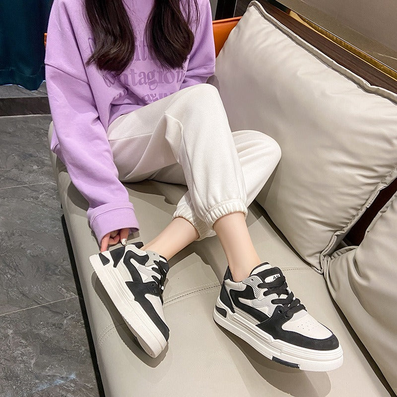 Harajuku Style Casual White Shoes for Women