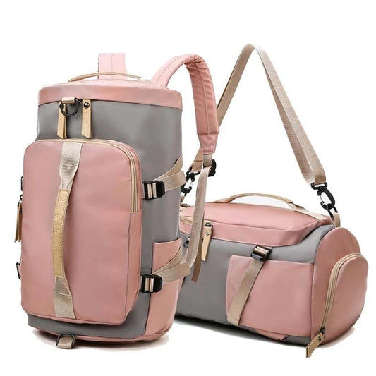 Women Gym Bag Backpack Fitness Bag for Shoes