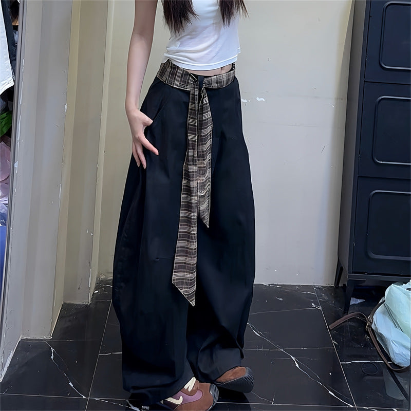 Playful Harajuku Wide Leg Casual Pants