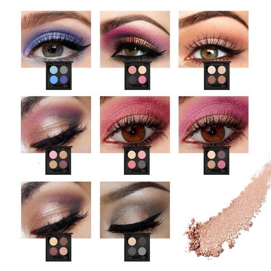 Harajuku Street Style Eyeshadow Palette - 4 Color Long Lasting