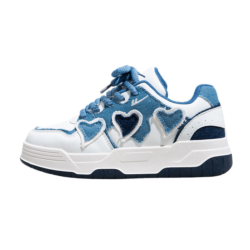 Love Single Shoe Dopamine Design Thick Soled Shoes for Women