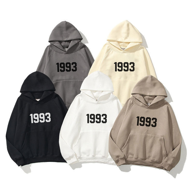 1993 Double Layered Harajuku Style Hoodie