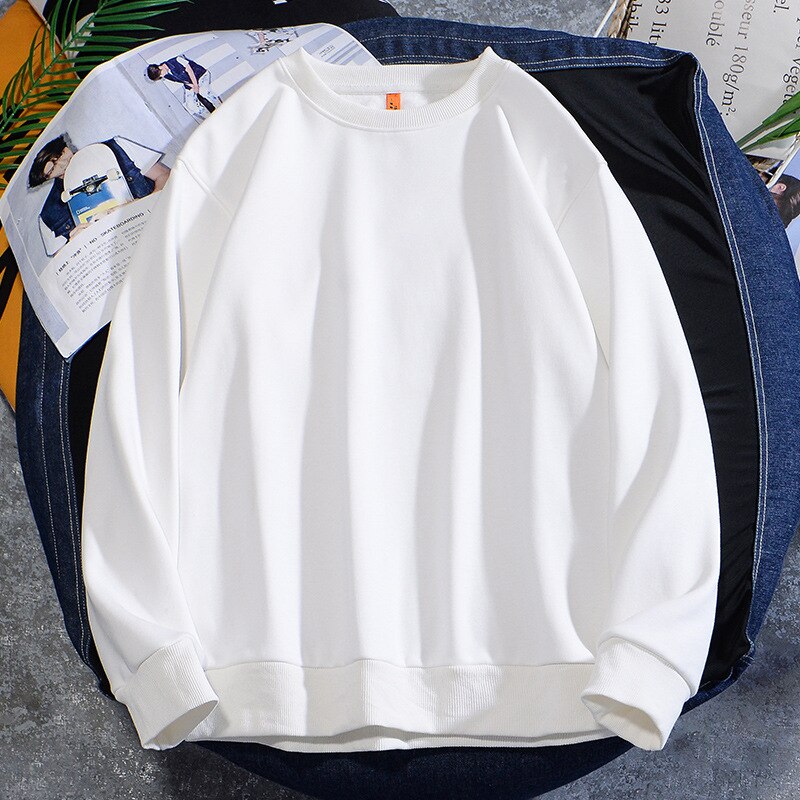 Harajuku Style Men's Casual Hoodie - Multicolor Cotton Fleece