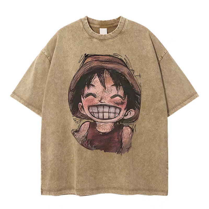 Trendy High Street Loose Fit Distressed Kikitee T-Shirt