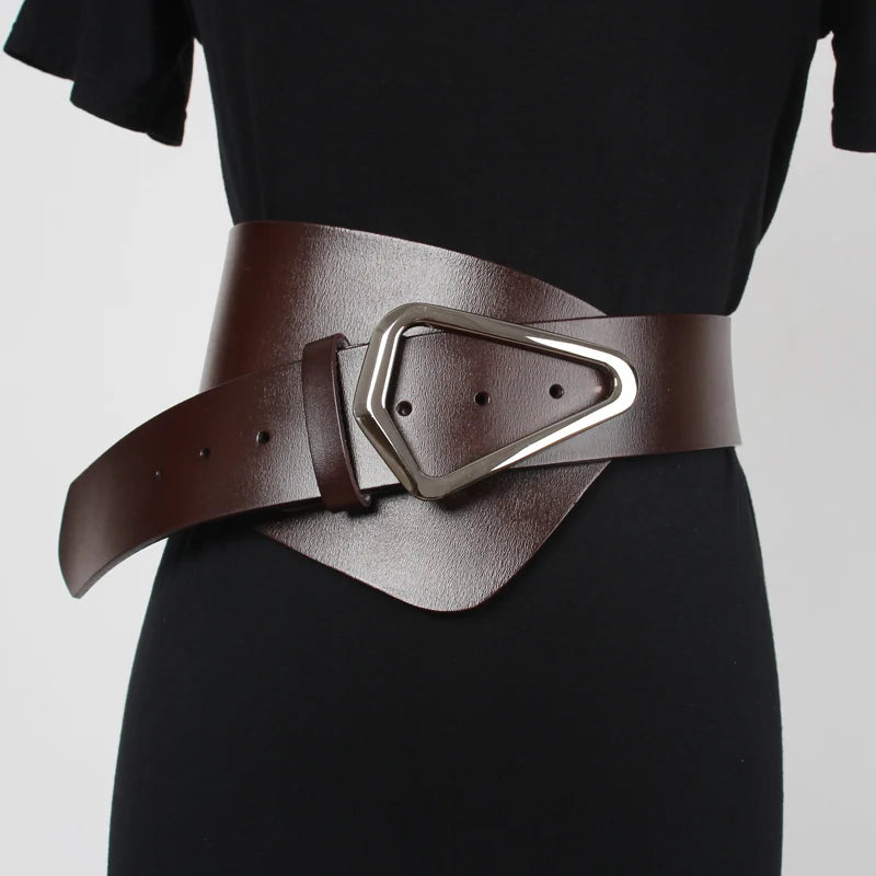Harajuku Style Irregular Spring Suede Waist Belt
