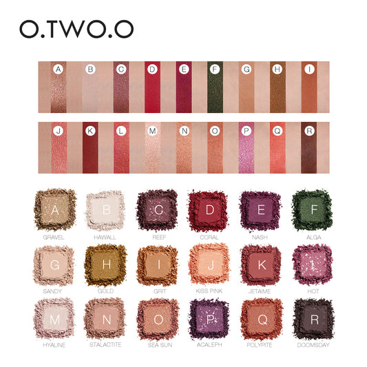 18 Color Eye Shadow Palette - Harajuku Inspired