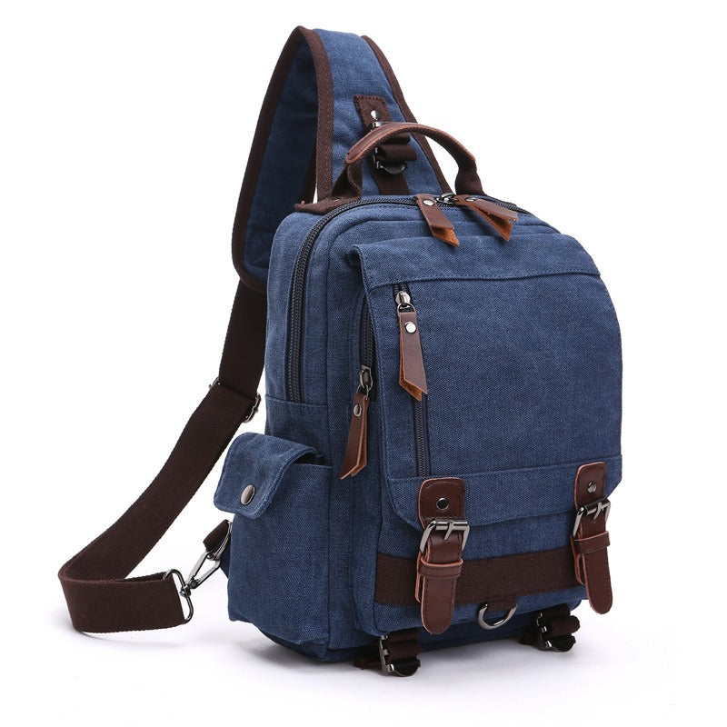 Harajuku Style Canvas Backpack for Travel & School