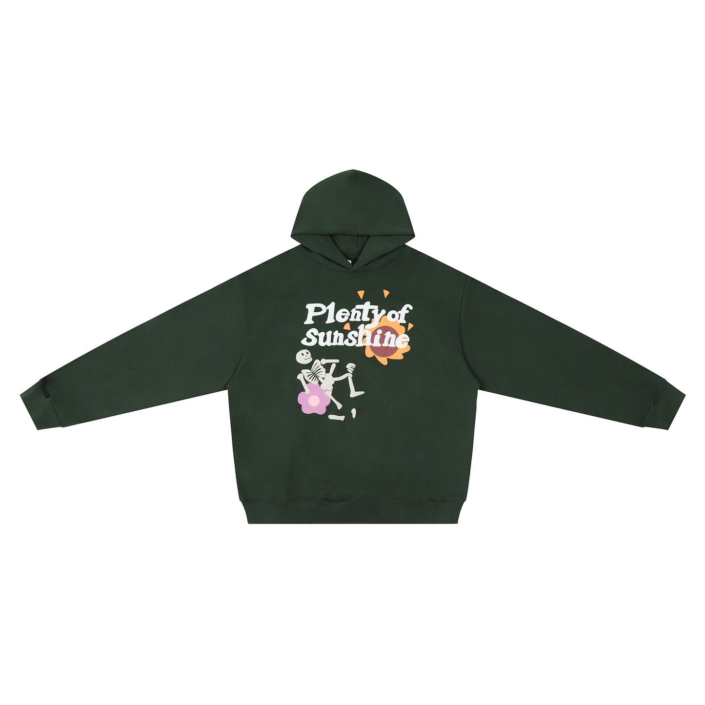 Harajuku Retro Graffiti Letter Print Hoodie