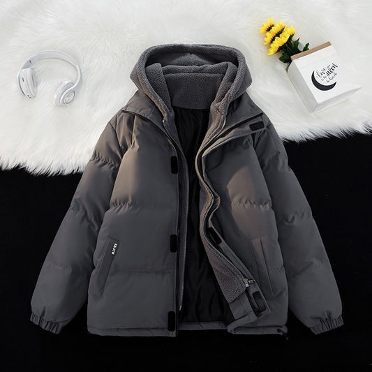 Harajuku Plus Size Hooded Winter Cotton Coat