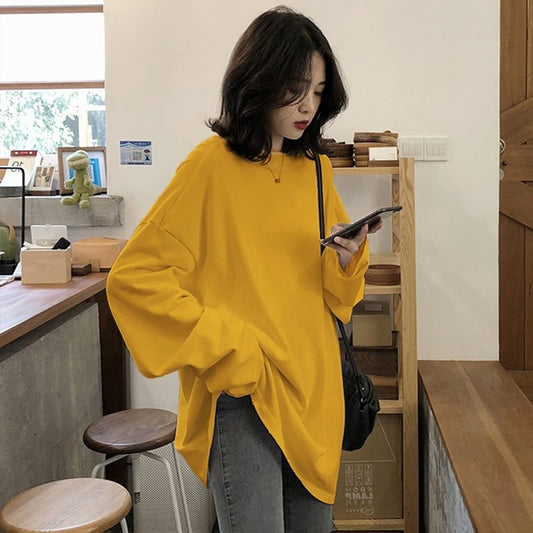 Kawaii Oversized Harajuku Long Sleeve T-Shirt