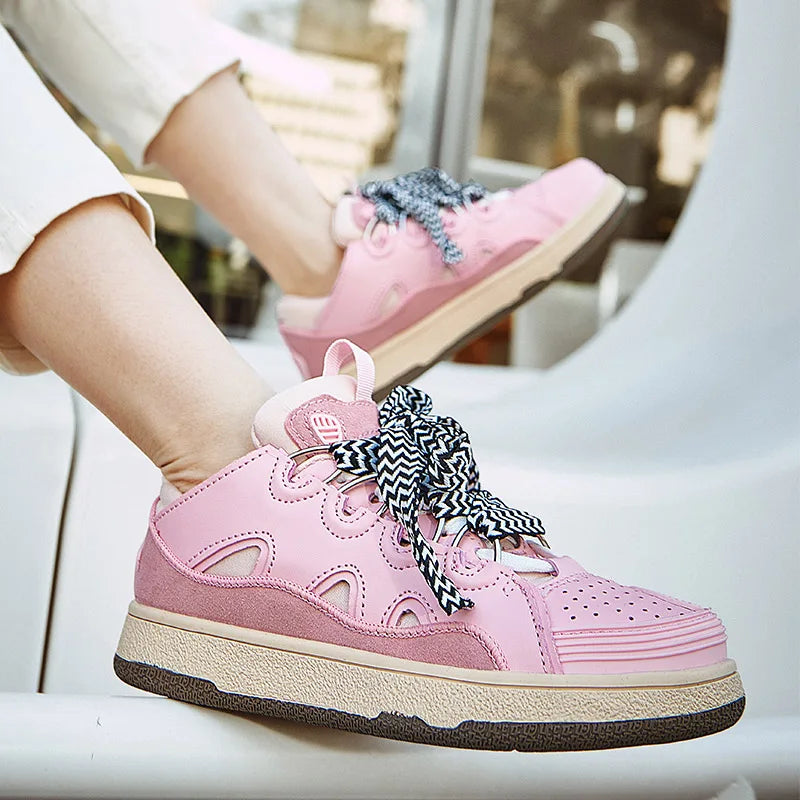 Luxury Leopard Print Sneakers for Women