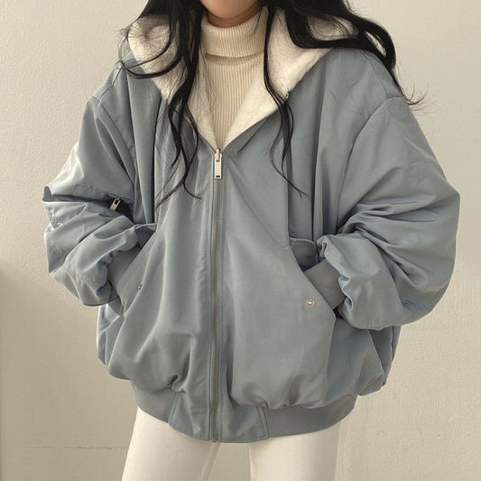 Harajuku Style Women's Hooded Winter Jacket
