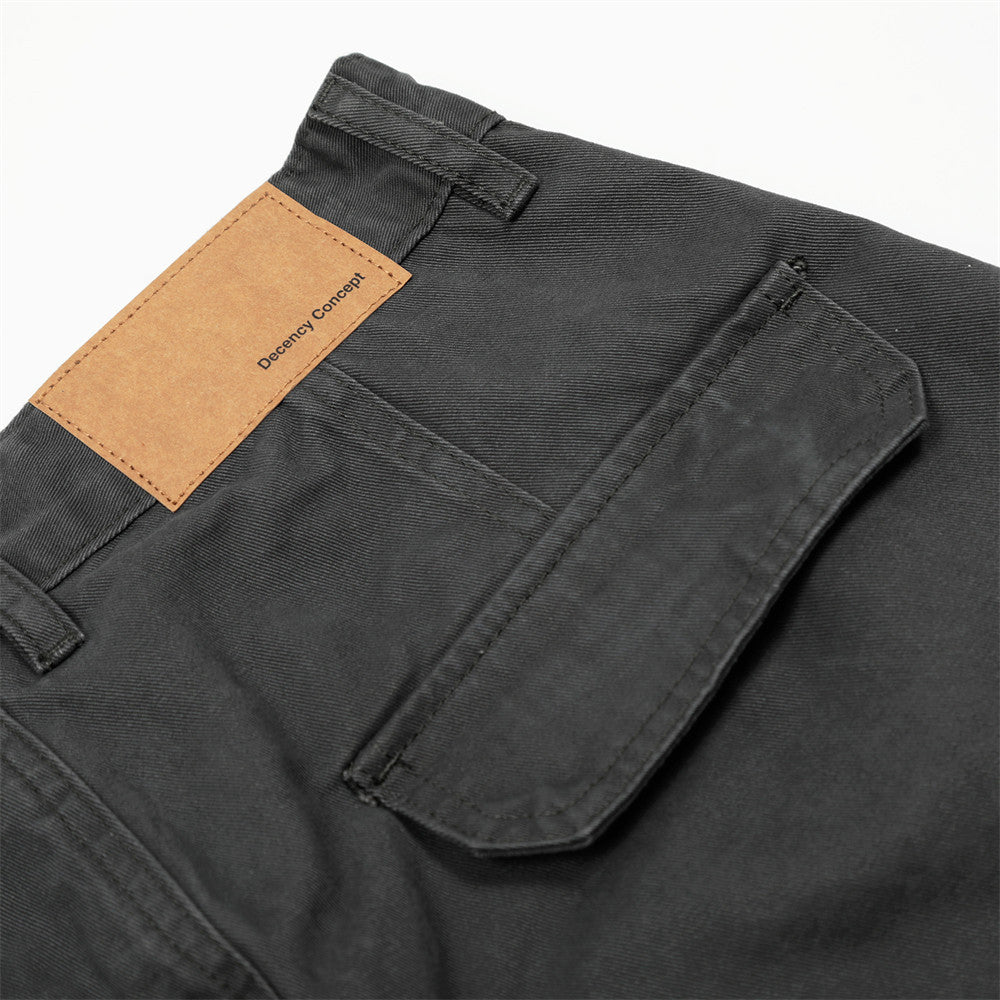 Harajuku Style Multi-Pocket Work Pants for Men