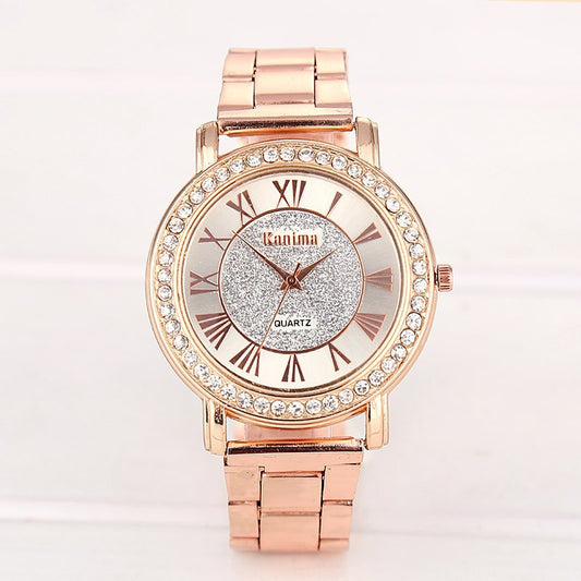 Luxury Silver Gold Watch for Women - Harajuku Style