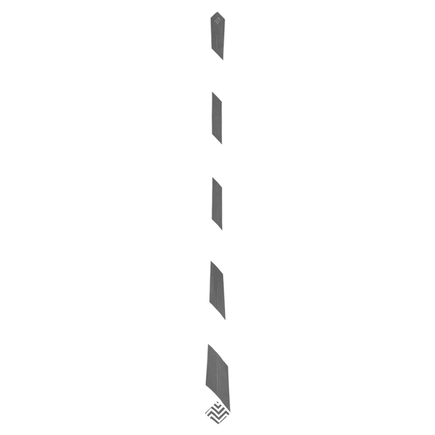 Zig Zag Custom Peekaboo Necktie