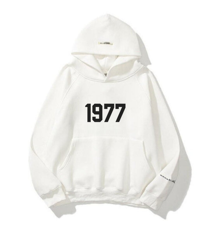 1977 Trendy Double Layer Hoodie - Harajuku Style