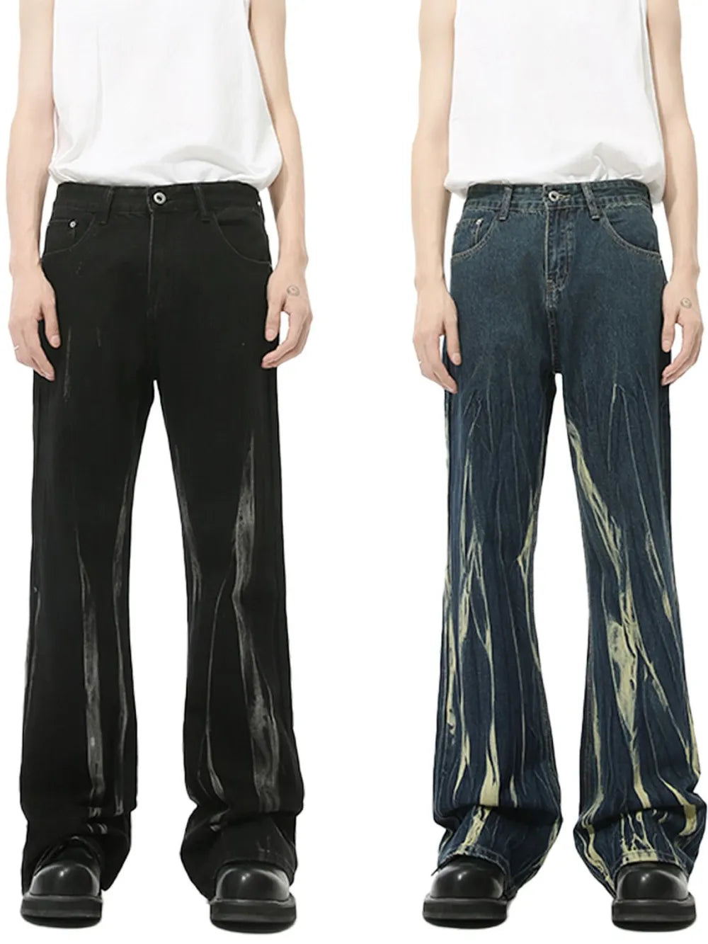 Playful Tie-Dye Jeans with Pockets
