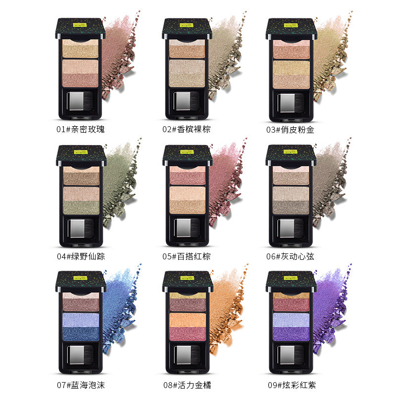Pearlescent Dazzle Color Change Eyeshadow