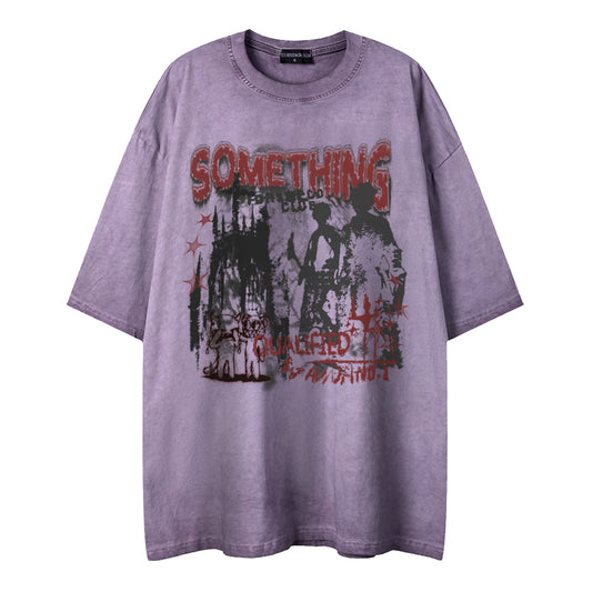 Harajuku Rock Band Printed Short-Sleeved Shirt — Harajuku Style Tokyo Streetwear