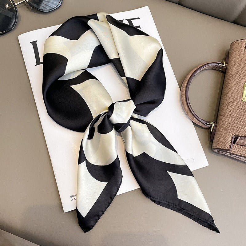 Korean Edition Small Square Scarf - Harajuku Style