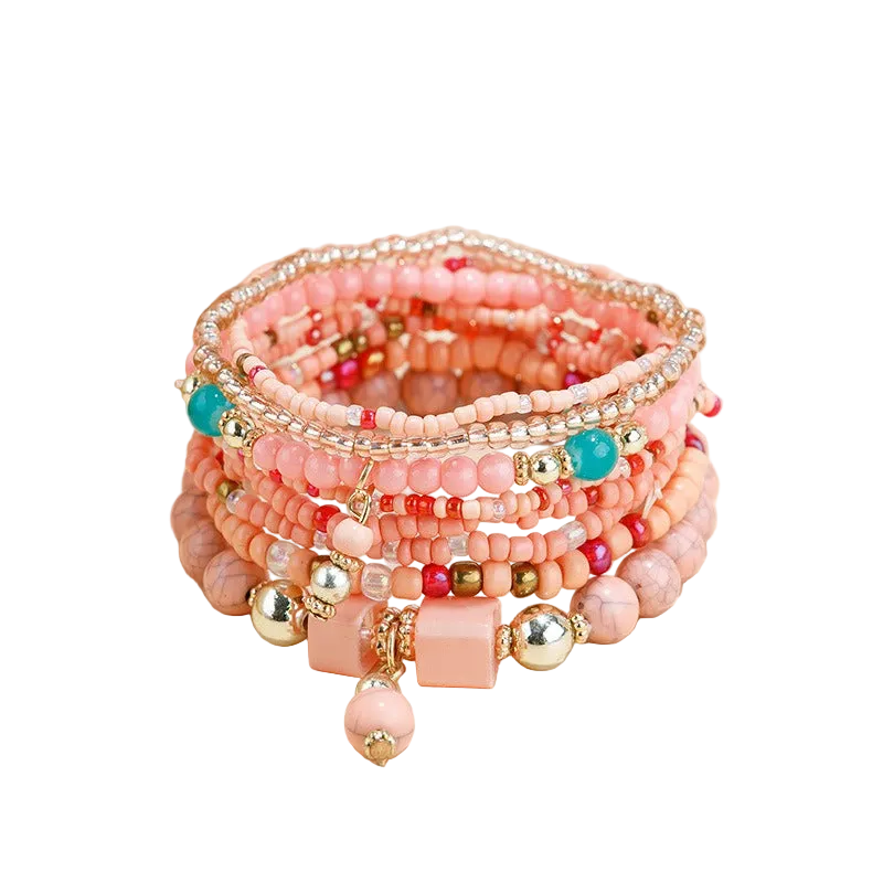 Holiday Storm Simi Yami Beads Bracelet Set