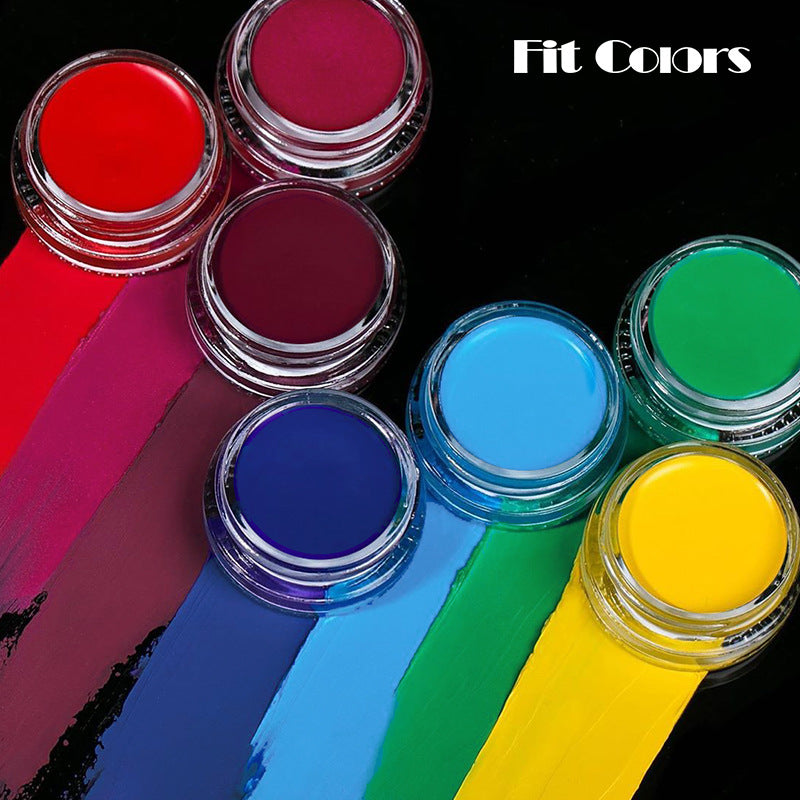 Vibrant 12-Color Fluorescent Eyeliner Set for Harajuku Style