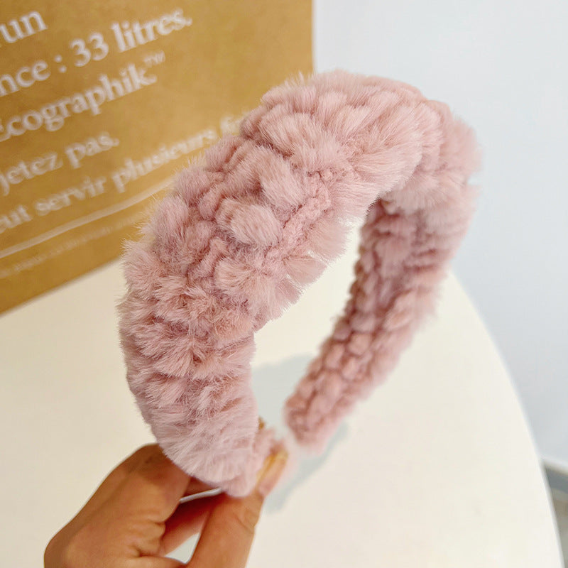 Plush Mink Hair Band R522