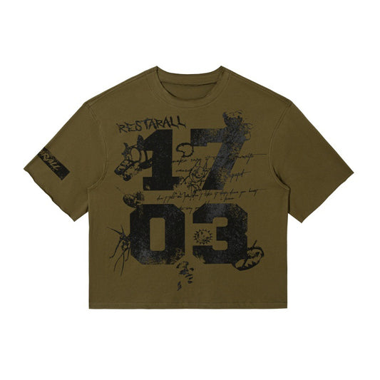 Harajuku Inspired Distressed Loose Fit T-Shirt