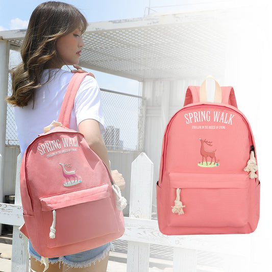 Harajuku-Inspired Anime Backpack for Students