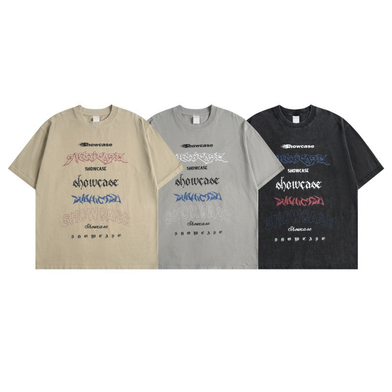 Harajuku Style Letter Printed T-Shirt