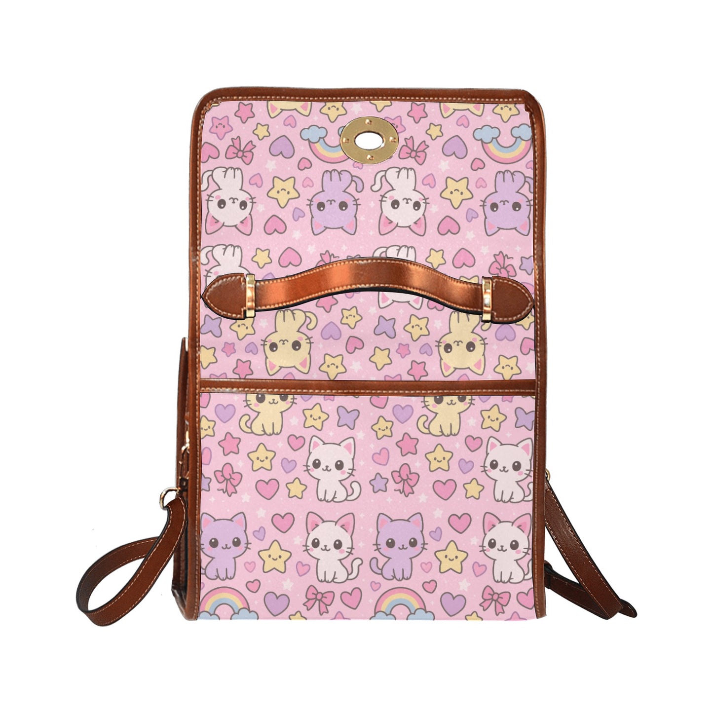 Cartoon Cat Rainbow Harajuku Kawaii Purse