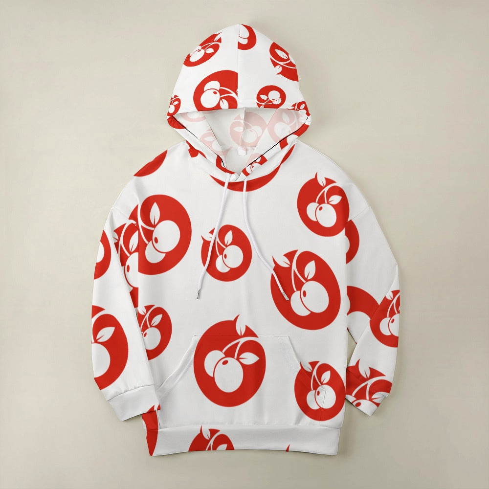 Cherries Dropped Sleeve Hoodie