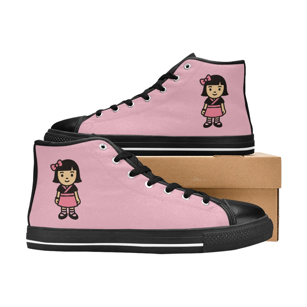 Harajuku Schoolgirl High Top Canvas Women's Shoes