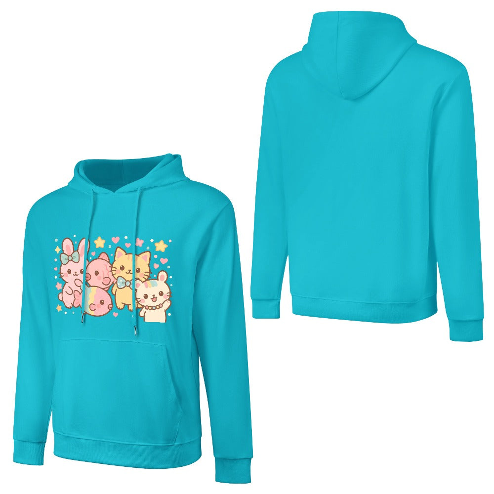Harajuku Legends Group Photo Pure Cotton Hoodie
