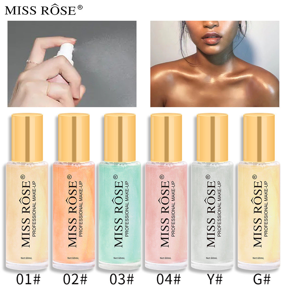 Quicksand Liquid Body Glitter Spray - Waterproof & Pearlescent