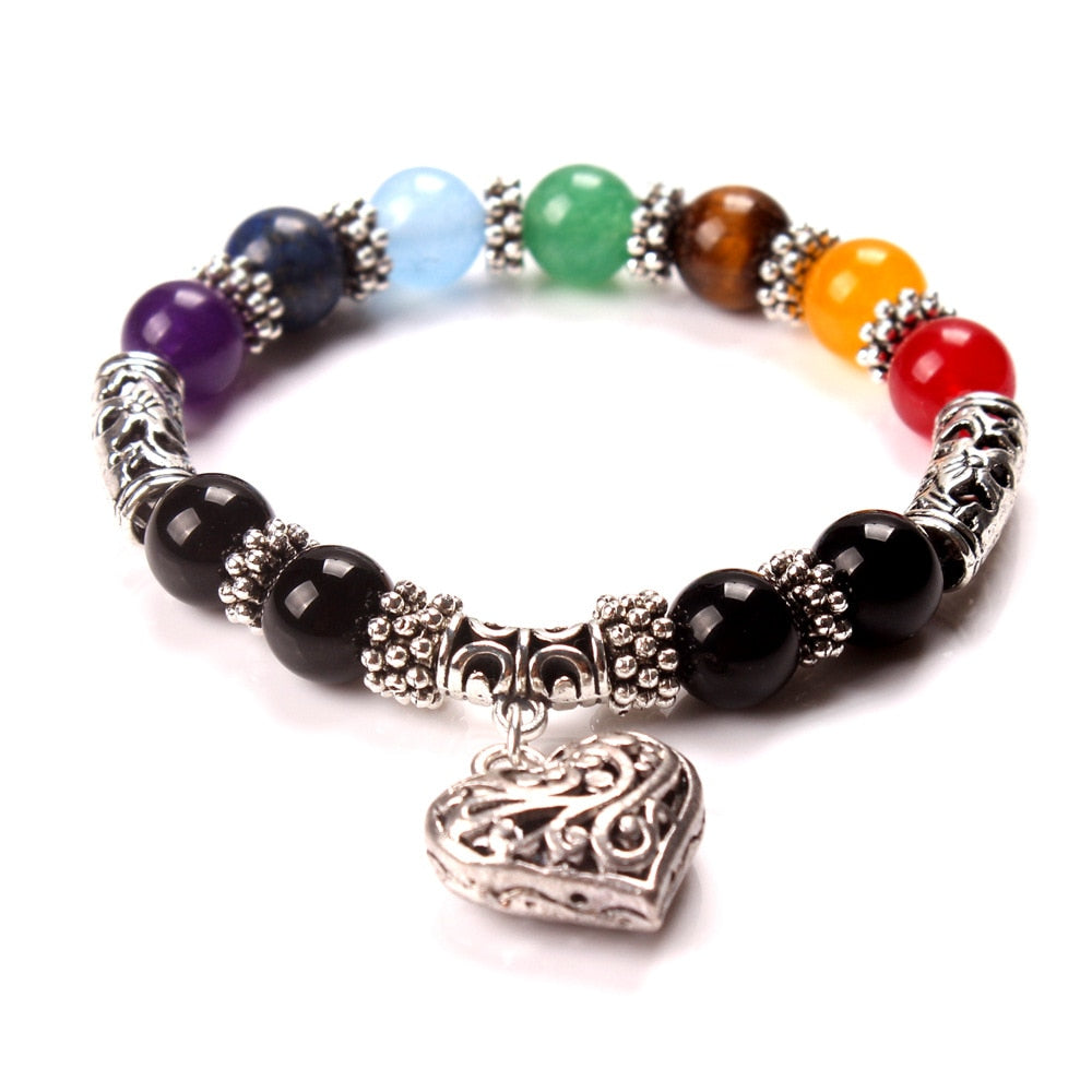 Chakra Healing Bracelets - 7 Colorful Bangles