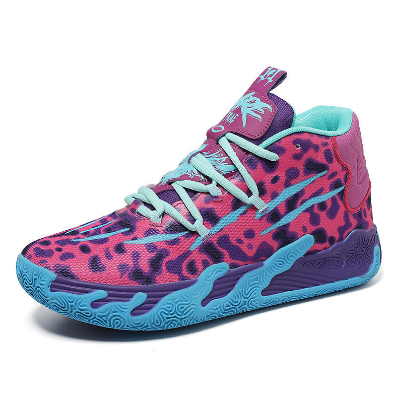 Purple MB.03 Shock-Absorbing Basketball Shoes