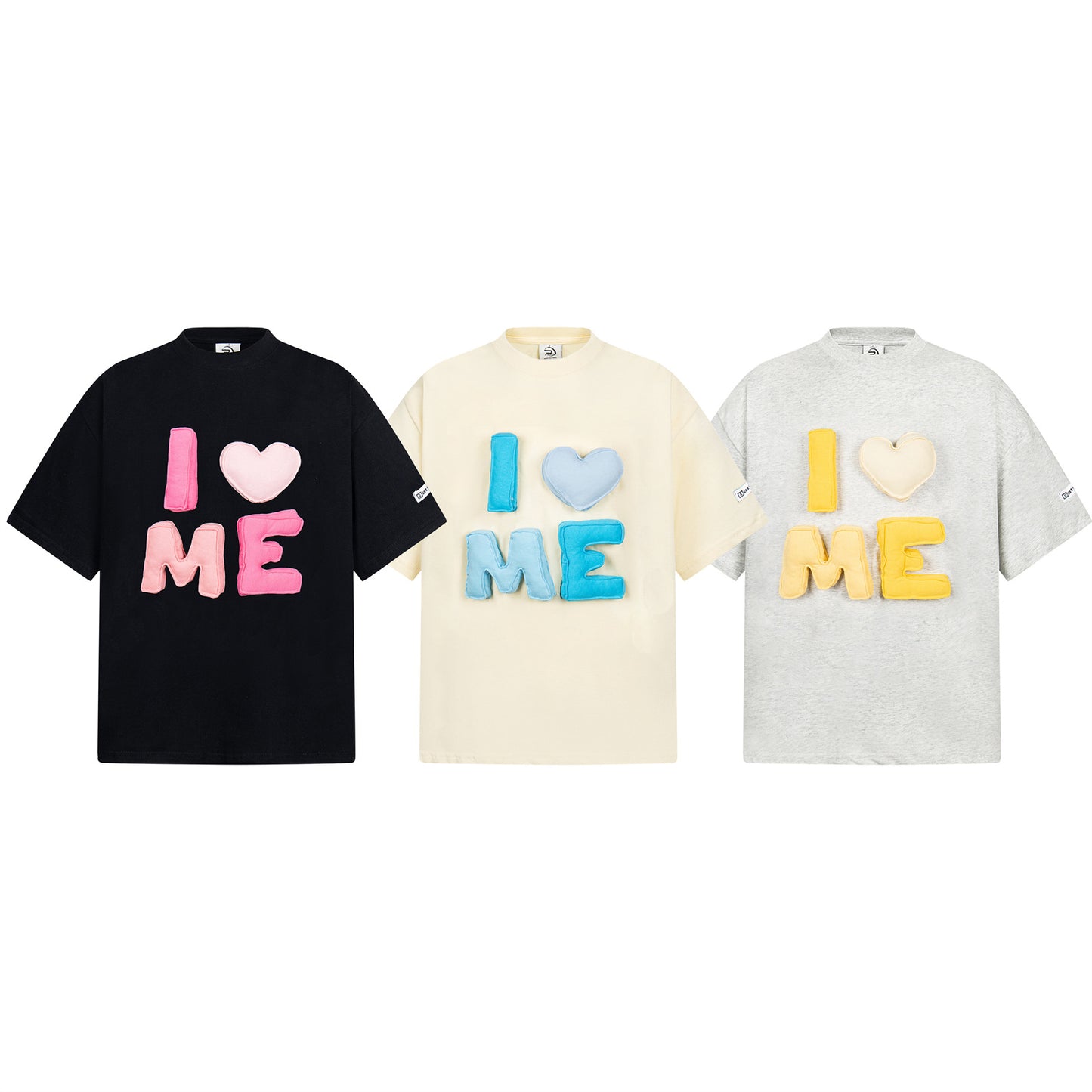 Harajuku Letter Short Sleeve T-Shirt for Men