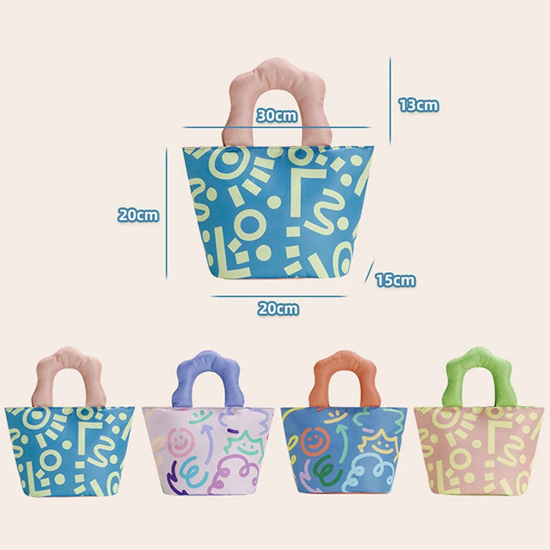 Graffiti Insulated Lunch Bag for School Kids